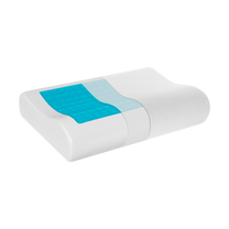 Rebel Contoured orthopedic pillow made of memory foam with cooling gel, REBEL ACTIVE – image 2