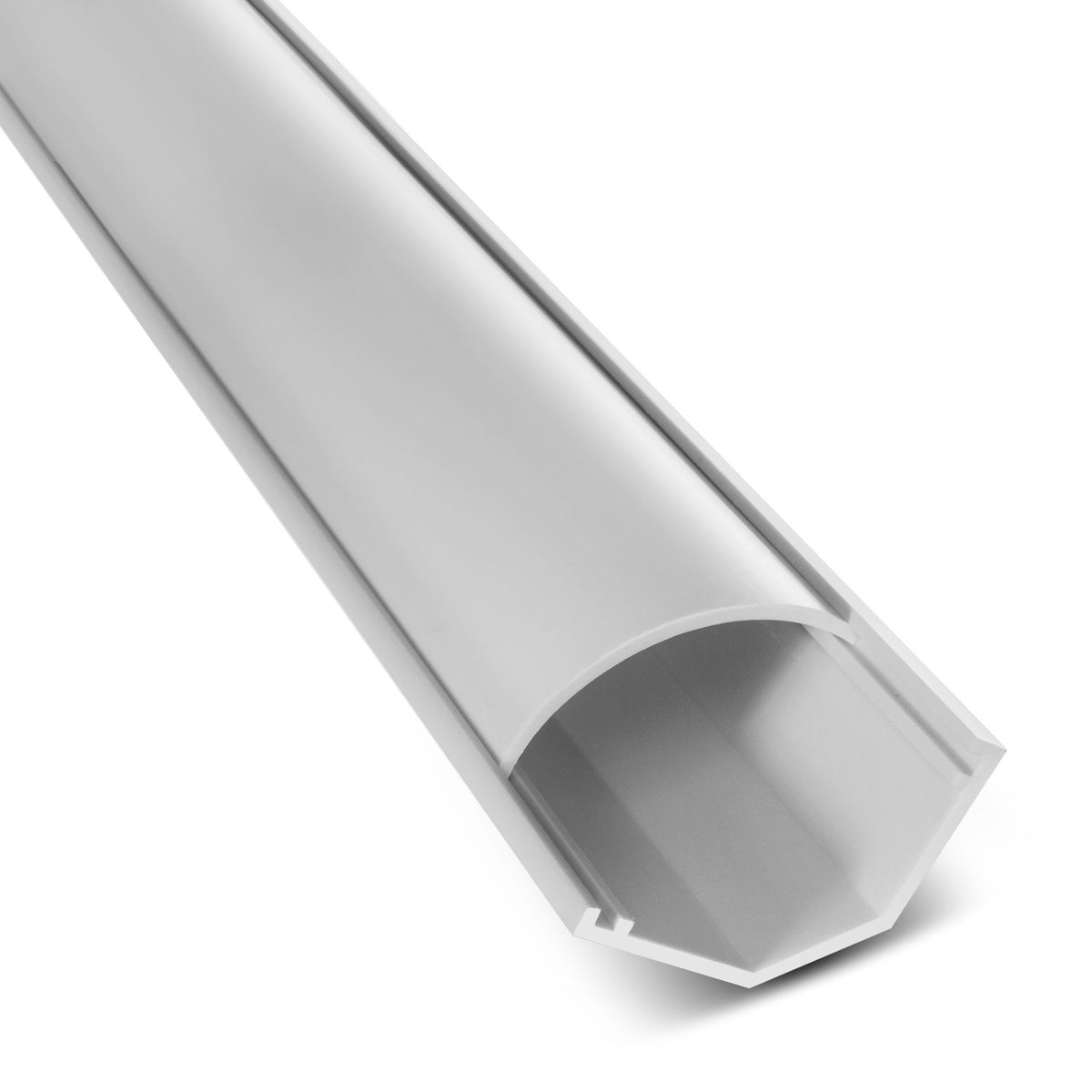 Maclean Maclean Cover Strip, Cable Channel, With Tape, White, 1.5 m, 73 × 42 mm, MCTV-577