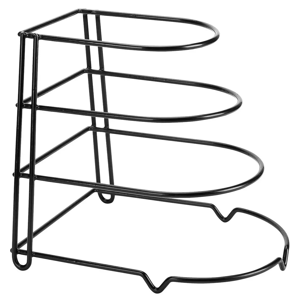 KINGHoff Kitchen Accessories – Organizer, 4-tier pan rack, Kinghoff steel