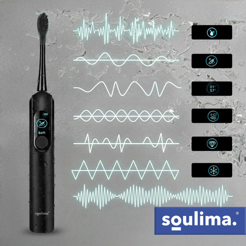 SOULIMA The remaining – Soulima 26851 Black Sonic Toothbrush – image 25