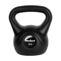 Rebel Kettlebells and dumbbells – REBEL ACTIVE 2 kg Bituminous Kettlebell – image 2