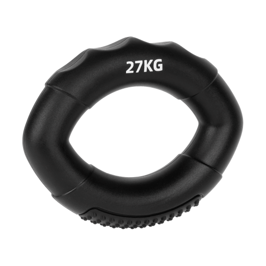 Rebel Silicone Hand Squeezer for Hand Rehabilitation, 0–27 kg, Black, REBEL ACTIVE