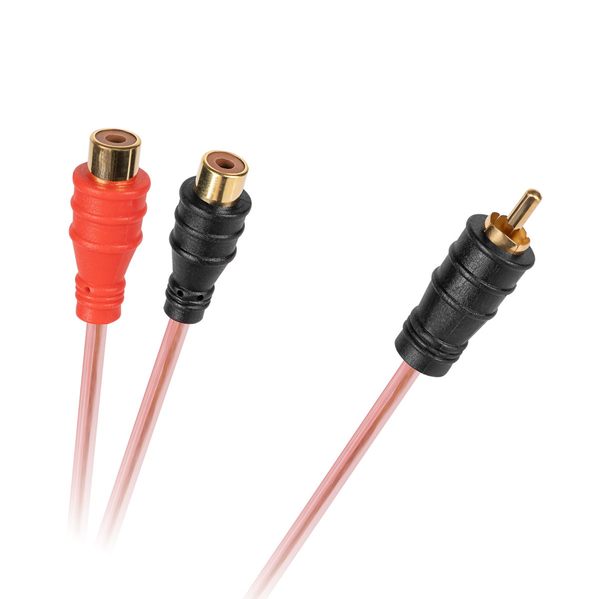 LP 1 x RCA Plug to 2 RCA Jacks Cable, 0.2 m