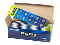 Blow Alkaline, coin-cell, and – 82-656# AG10 Battery, LR54 Blister Pack, 200-Pack