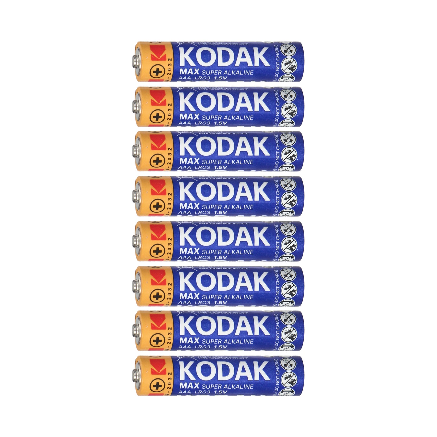 Orno Alkaline, coin-cell – Kodak MAX Alkaline AAA LR03 Batteries, 4+4 pcs. – image 2
