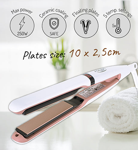 ADLER Hair – AD 2321 Hair Straightener - Ceramic with Temperature Control – image 5