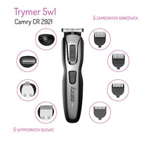 CAMRY Shavers – CR 2921 5-in-1 Trimmer – image 14