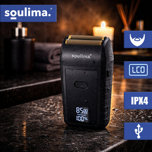 SOULIMA The remaining – Soulima Beard Trimmer with LED Display – image 5