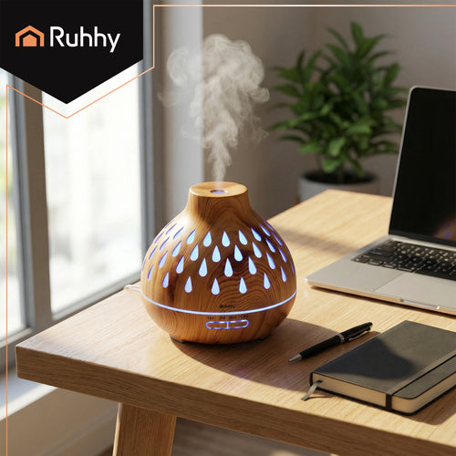 RUHHY Air Humidifiers – Puri Ruhhy 26633 Fragrance Diffuser and Humidifier – image 10
