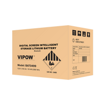 Vipow Gel batteries – 100Ah LiFePO4 Battery with BMS and Bluetooth – image 4