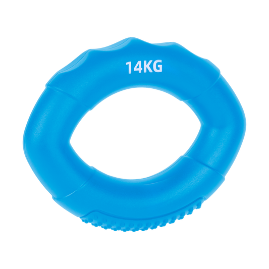 Rebel Silicone Hand Squeezer for Hand Rehabilitation, 0–14 kg, blue, REBEL ACTIVE