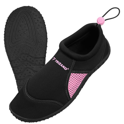 TRIZAND Black and Pink Water Shoes - Size 36, 5 mm, Trizand – image 4