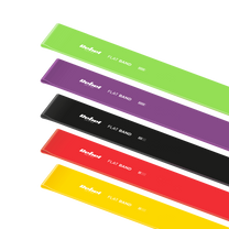Rebel 2-meter Latex Exercise Band Set - Flat Band LTs-1, 2.5–20 kg, 5 Bands, REBEL ACTIVE – image 2