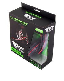 Esperanza Over-ear – EGH330R Esperanza Gaming Headset with Microphone, Crow Red – image 8