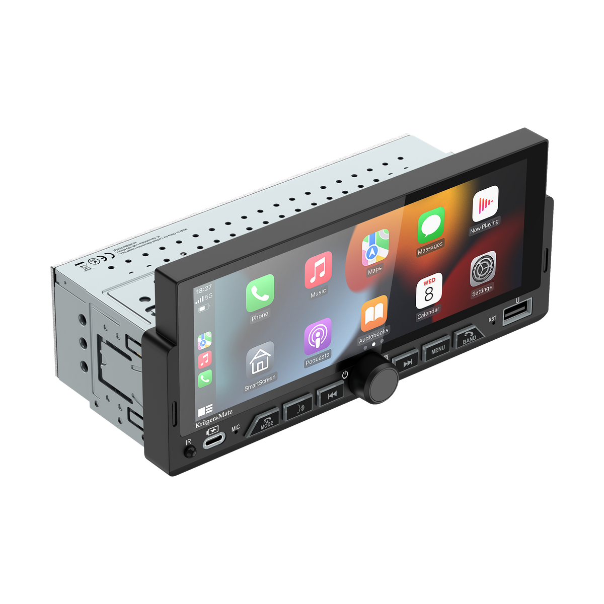 Kruger&Matz Car stereos (CD/MP3/Video/DVD) – Kruger&amp;Matz Car Stereo; KM2017 CarPlay/Android Auto – image 4