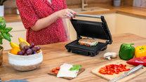 Teesa Electric Grills – Panini Grill, Toaster, 1500W – image 9