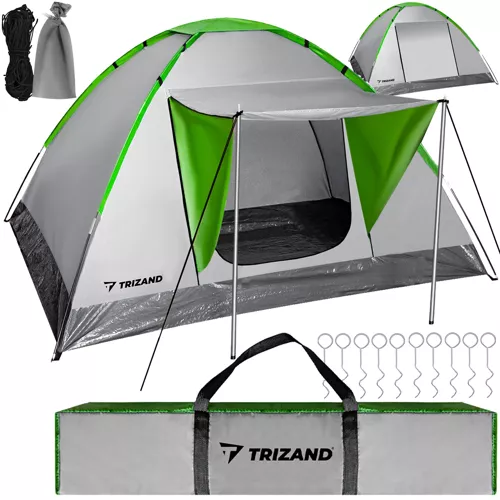 TRIZAND Tents, tarps, tourist – Montana 23481 Camping Tent for 2–4 People