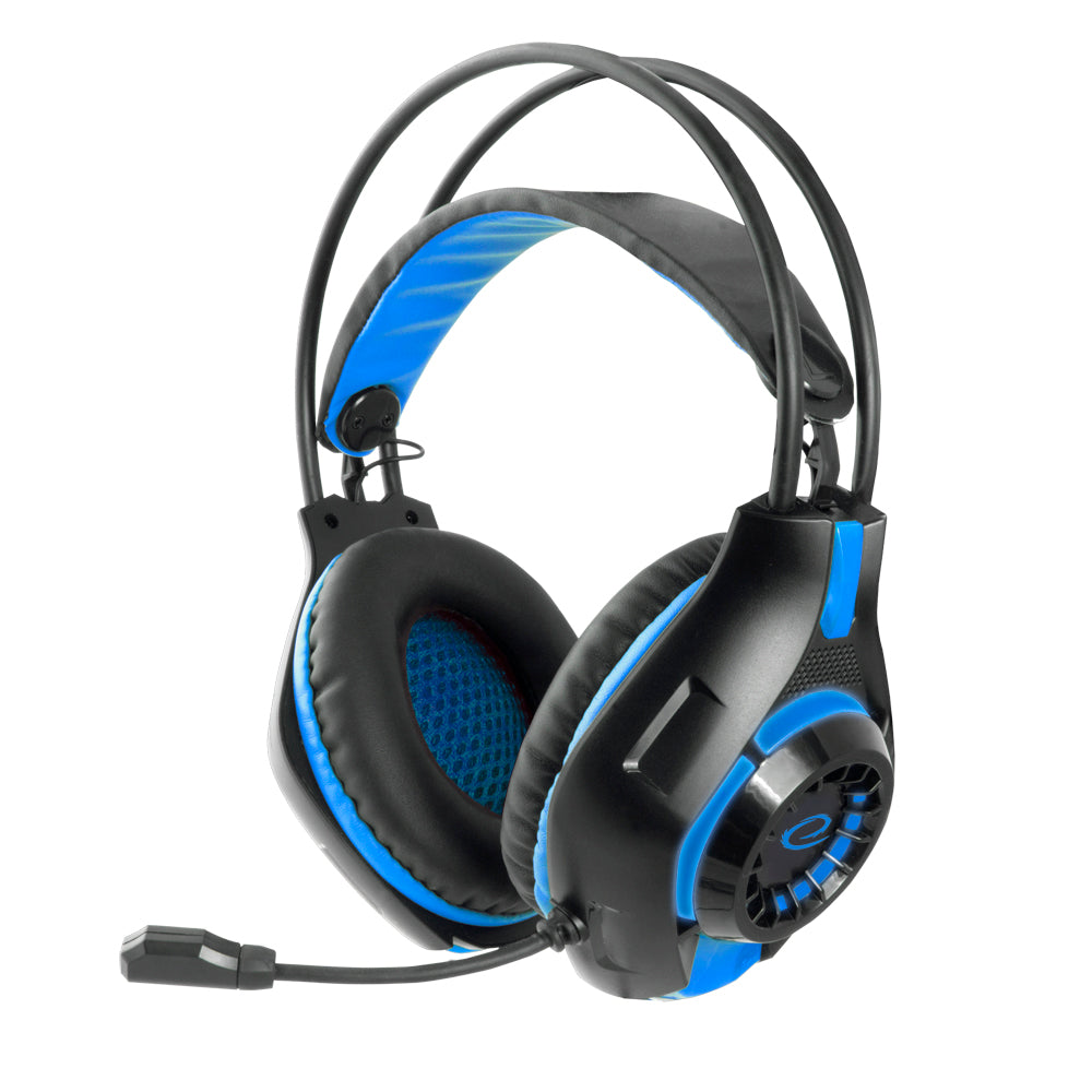 Esperanza Over-ear – EGH420B Esperanza Deathstrike Gaming Headset with Microphone, Blue