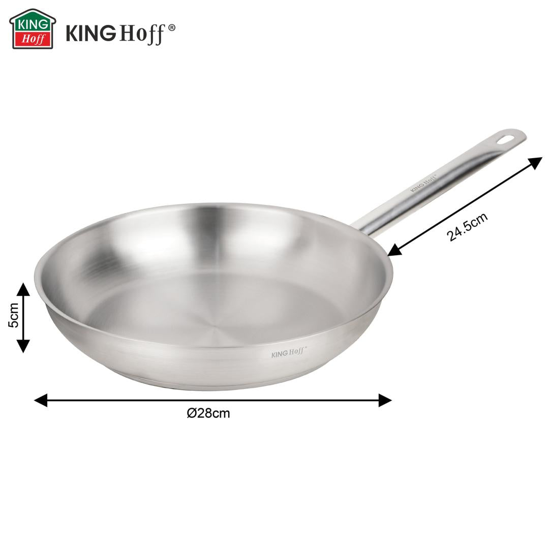KINGHoff Frying – Frying pan, 21ct stainless steel, 20 cm, Kinghoff, KH-2018 – image 33