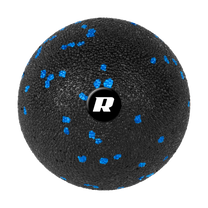 Rebel 12 cm massage ball, black and blue, EPP material, REBEL ACTIVE – image 5