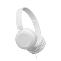 JVC JVC HAS-31 WE Wired Over-Ear Headphones with Remote and Microphone, White – image 2