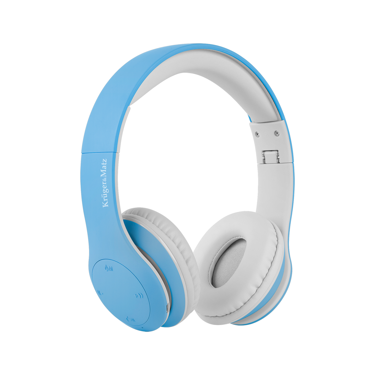 Kruger&Matz Kruger&amp;Matz Street Kids Wireless Over-Ear Headphones for Kids, Blue
