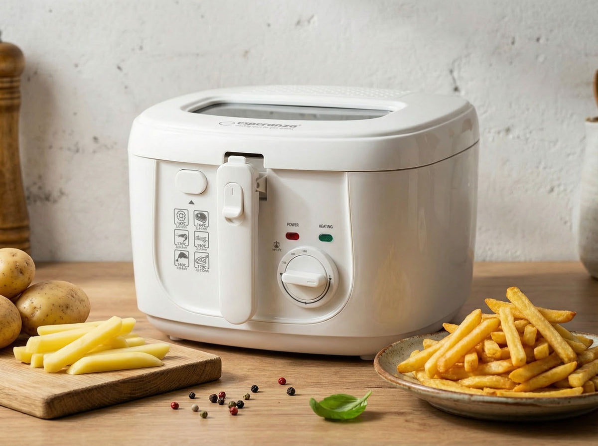 Esperanza Oil-free and traditional deep – EKG012 Esperanza 2.5L Spring Roll Fryer – image 10
