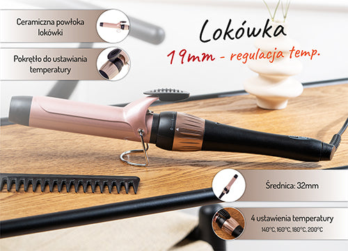 ADLER AD 2116 Curling Iron - 19 mm - Temperature Control – image 48