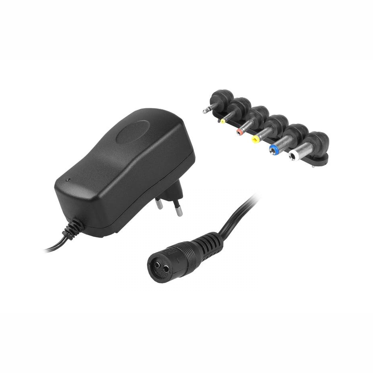 LTC Adjustable power supply, 3 V–12 V/2000 mA, 6 connectors, LXG287