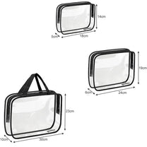 SOULIMA Cosmetics, trunks, containers, and – Soulima 21448 3-in-1 Clear Cosmetic Bag – image 10
