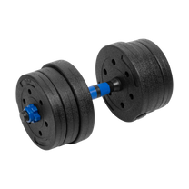 Rebel Kettlebells – REBEL ACTIVE Adjustable Bitumen Dumbbells with Connector, 2x10 kg – image 3