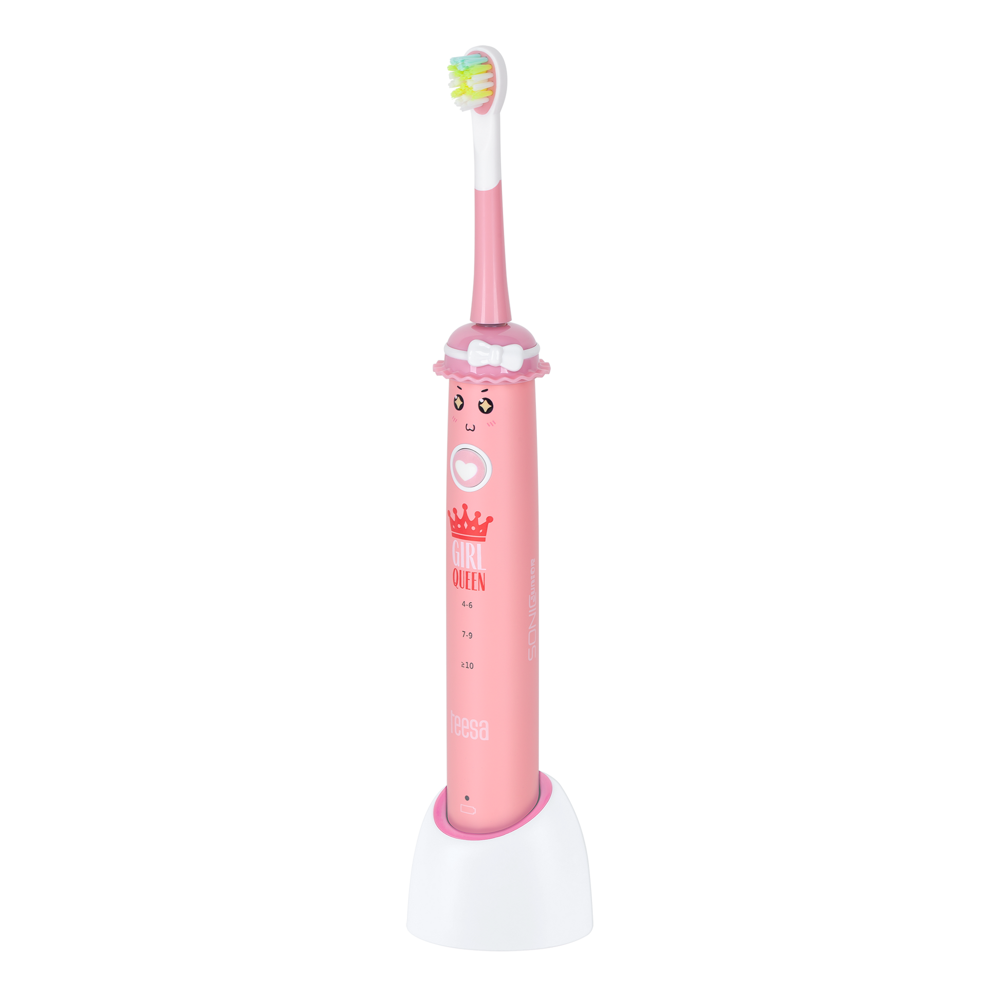 Teesa Toothbrushes – Teesa Sonic Junior Girl Sonic Toothbrush