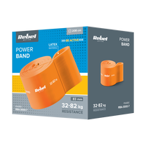 Rebel Latex Exercise Band - Power Band PL-7, Orange, 32–82 kg REBEL ACTIVE – image 3