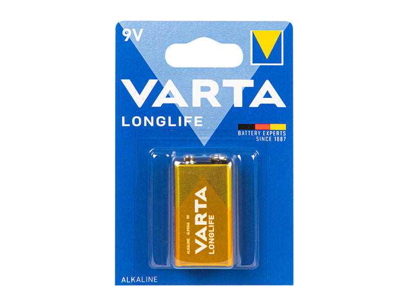 Blow Alkaline – 82-585# 9V Alkaline Battery 6LP3146 Varta LongLife Blister Pack