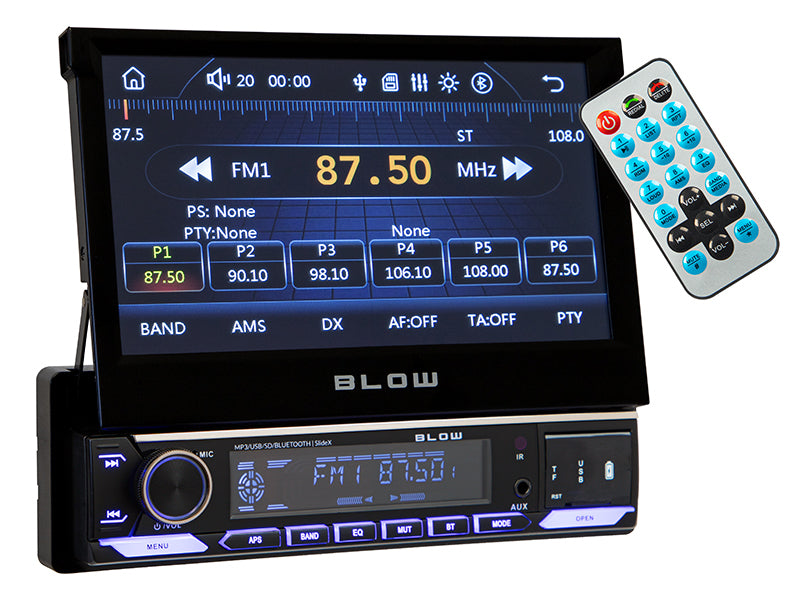 Blow Car stereos (CD/MP3/Video/DVD) – 78-340# Radio Blow Slidex RDS/MP3/USB/microSD/Bluetooth