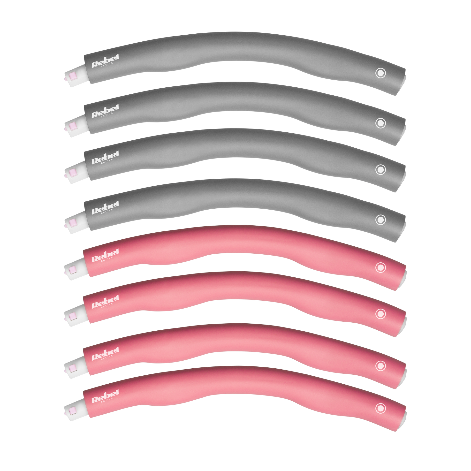 Rebel Massagers for – 95 cm Weight-Loss Hula Hoop, Pink, REBEL ACTIVE – image 3