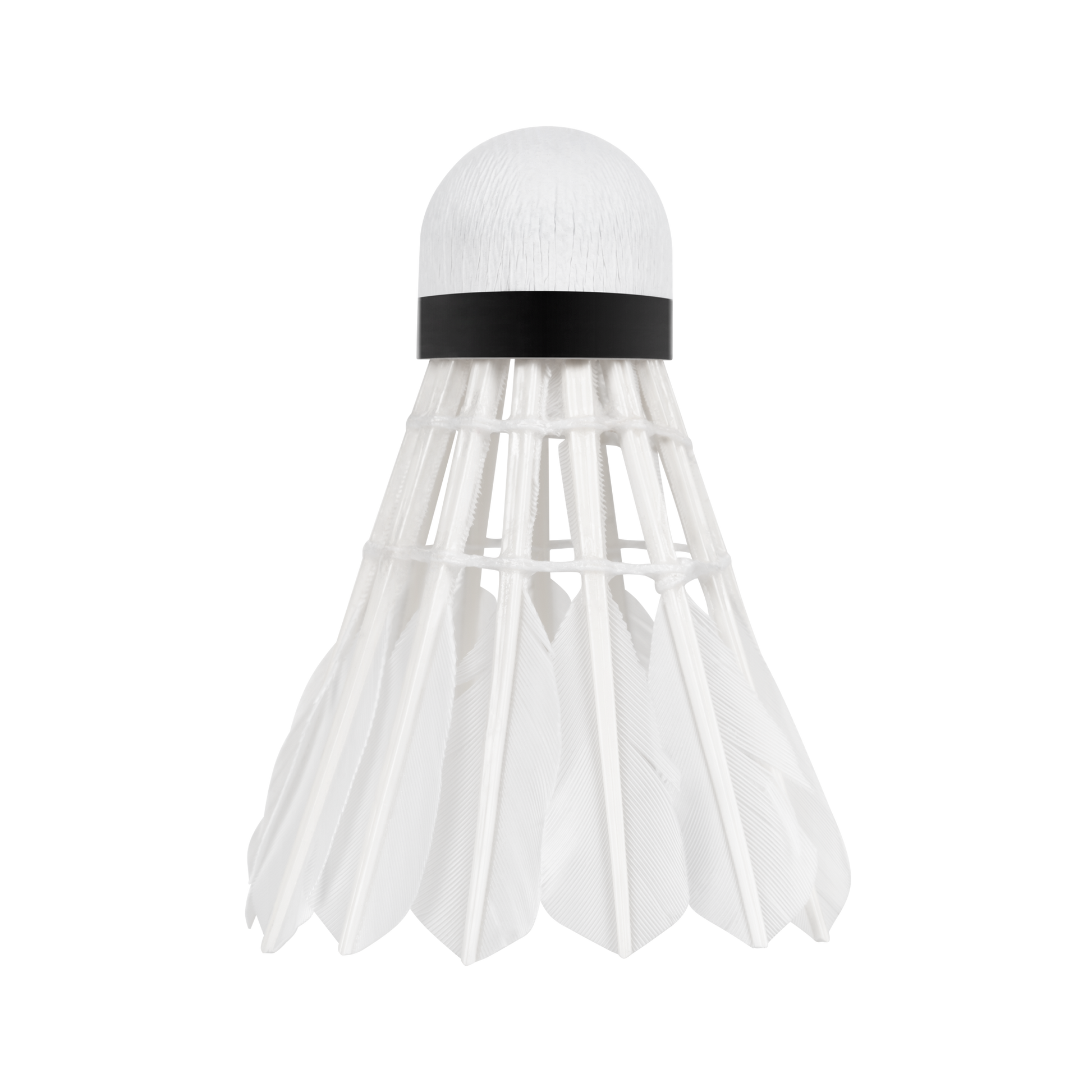 Rebel Feather shuttlecocks for badminton made of goose feathers, tube 6 pcs, REBEL ACTIVE – image 2