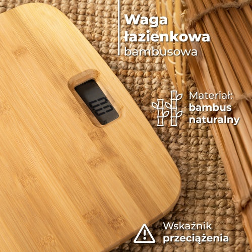 ADLER Bathroom Scales – AD 8173 Bamboo Bathroom Scale – image 3
