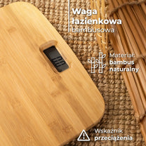 ADLER Bathroom Scales – AD 8173 Bamboo Bathroom Scale – image 3