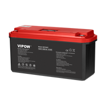 Vipow Gel batteries – 200Ah LiFePO4 Gel Battery with Bluetooth and BMS
