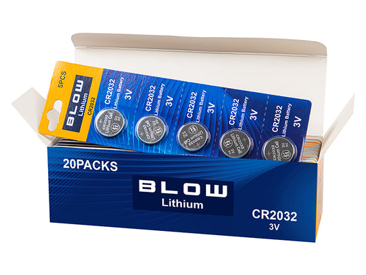 Blow Alkaline – 82-658# 3V CR2032 Lithium Battery, Blow Pack, 100 pcs