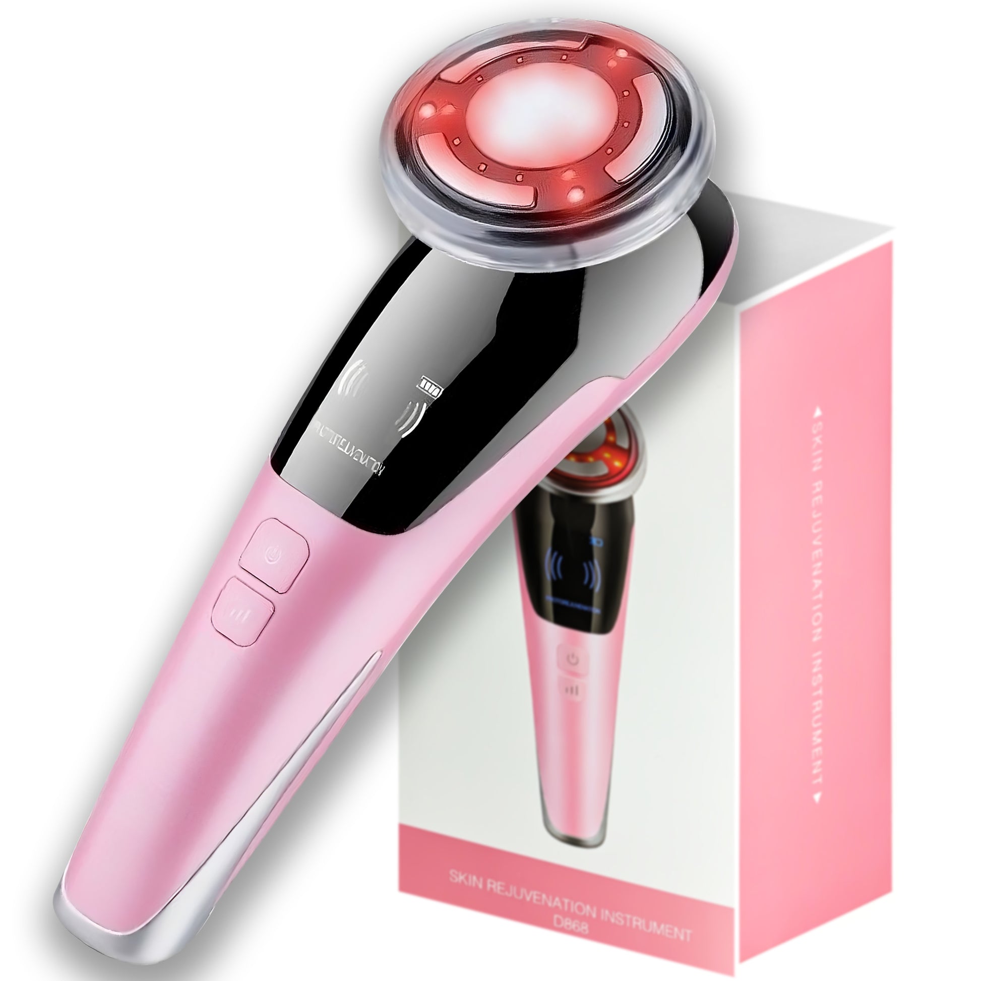 RTO Needle-Free Mesotherapy EMS Massager, 5-in-1 Facial Massage and Lifting Device