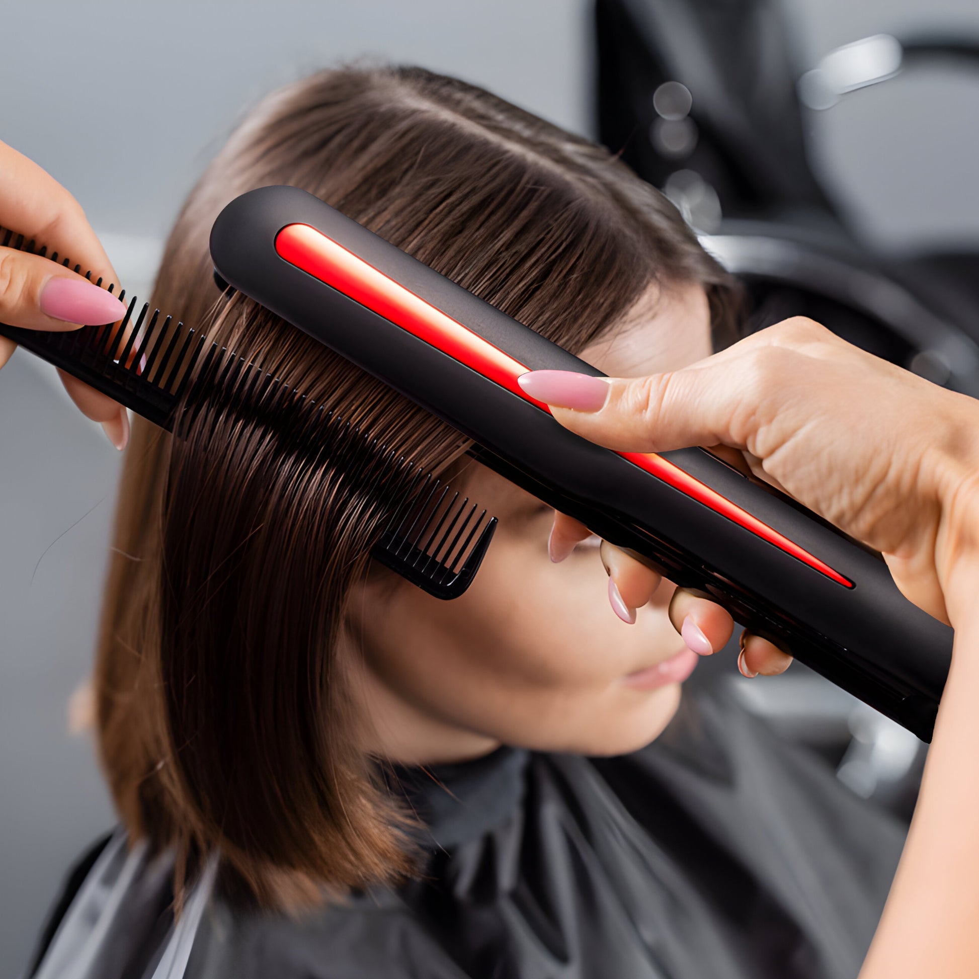 RTO Lightweight Hair Straightener, Ceramic Curling Iron, High Temperature, Lightweight Pro – image 2