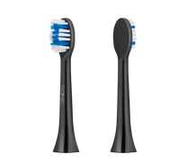 Teesa TEESA SONIC BLACK Hard Toothbrush Heads, Set