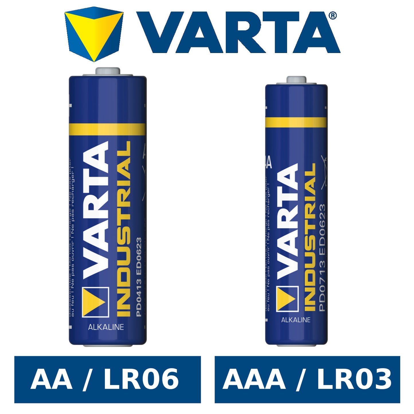 Varta Alkaline – 1x Varta Industrial 4003 R-03 LR03 AAA Alkaline Battery – image 4