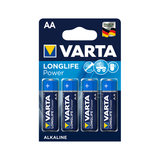 Varta Alkaline, coin-cell, and – VARTA LR06 HIGH ENERGY Alkaline Batteries, 4-pack