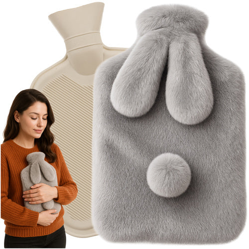 RUHHY The – Ruhhy 26383 1.8L Rubber Hot Water Bottle with Cover