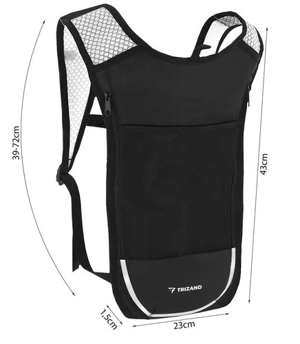 TRIZAND The remaining – Trizand 25479 Backpack with Water Bladder – image 2