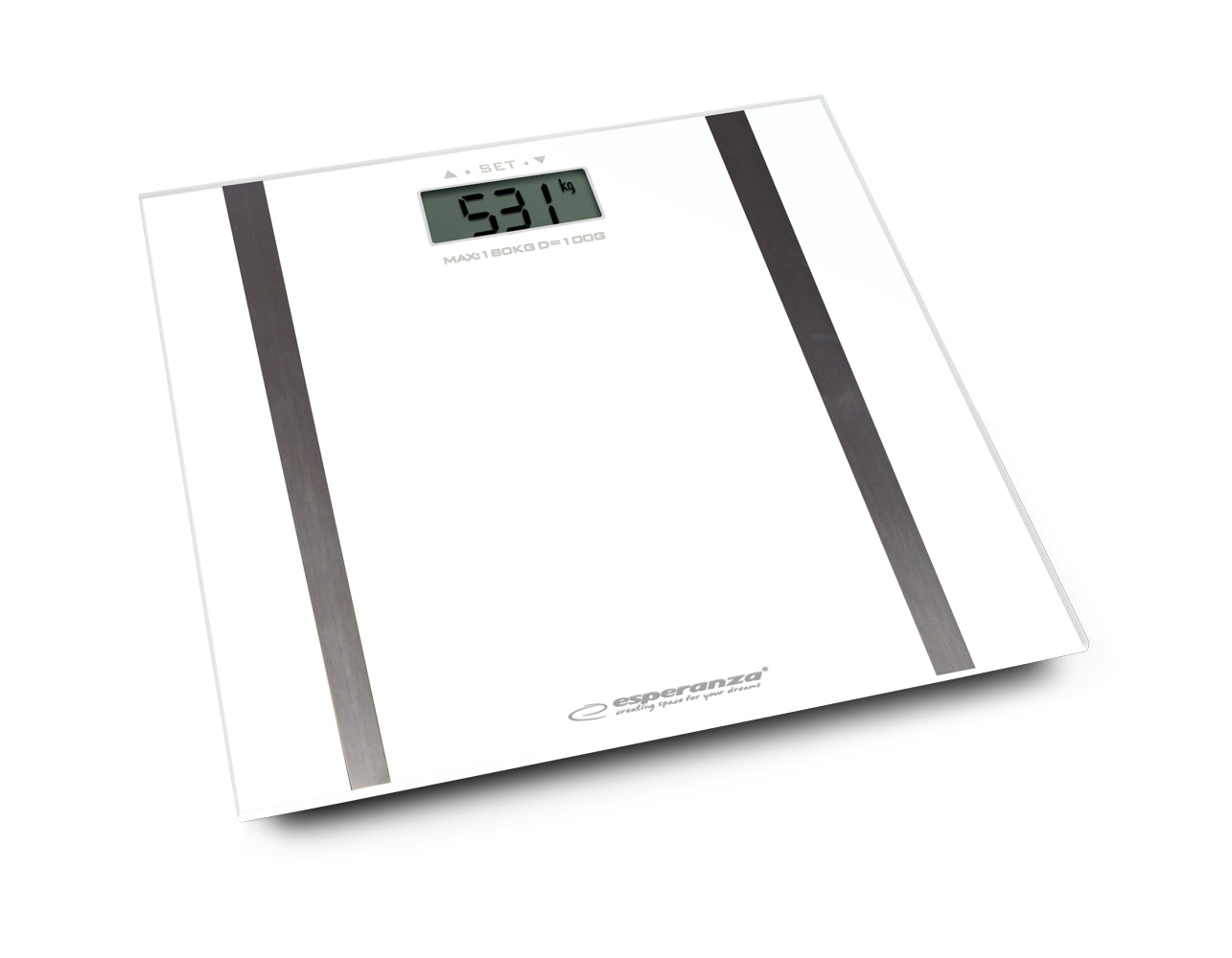 Esperanza Bathroom Scales – EBS018W Esperanza Digital Analytical Bathroom Scale, Samba White
