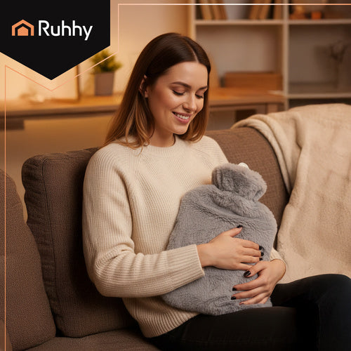 RUHHY The – Ruhhy 26383 1.8L Rubber Hot Water Bottle with Cover – image 14